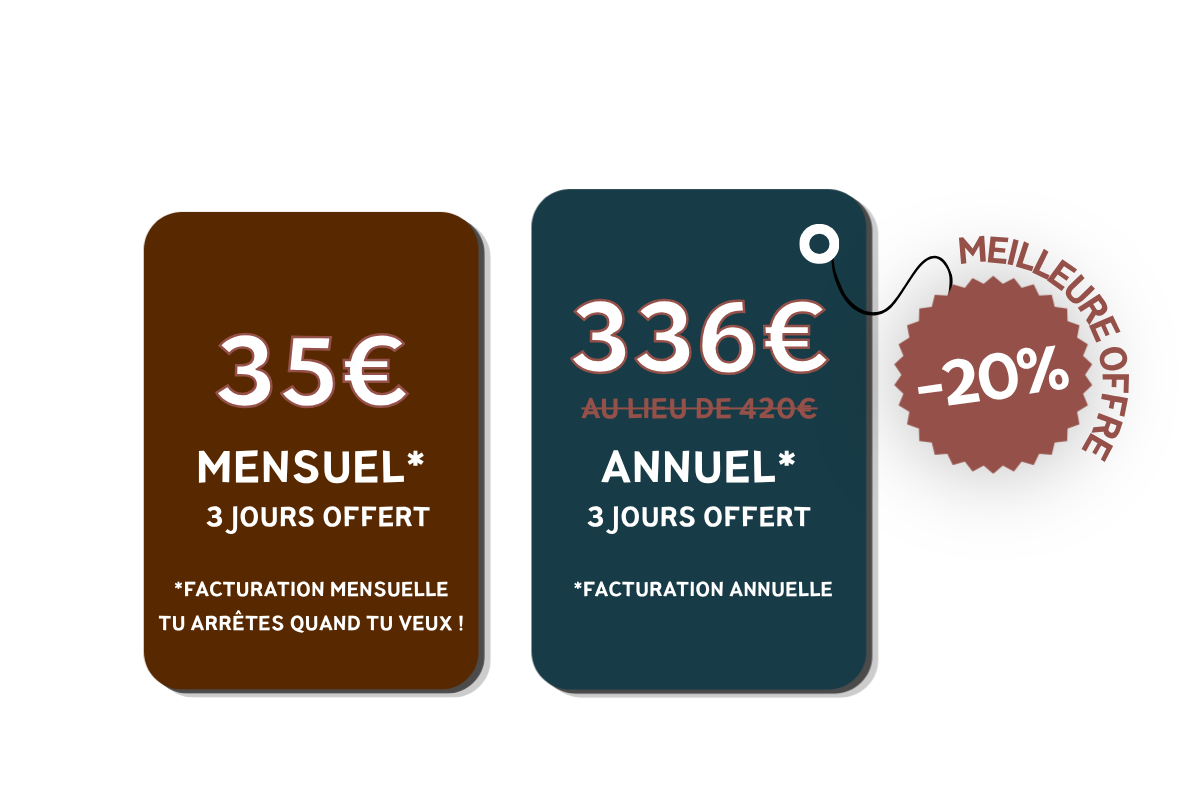 Tarif le cercle 2.0